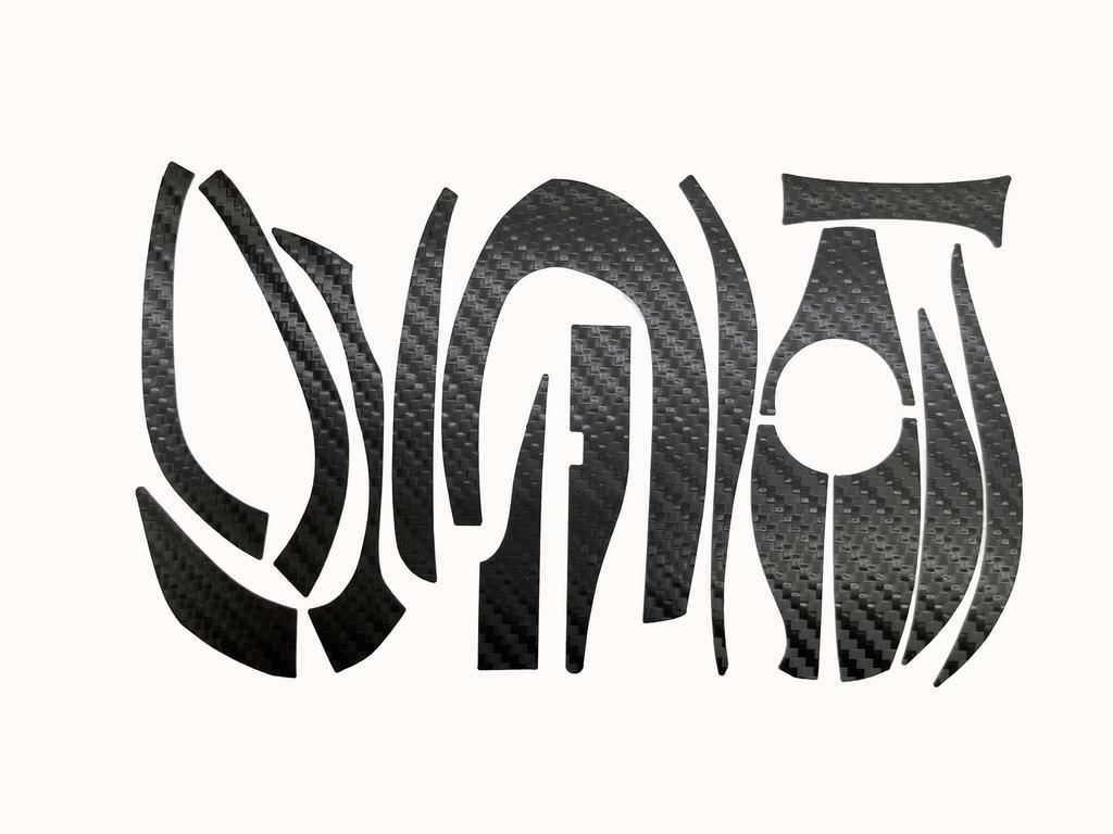 CUSTOM YOROI Custom Decal for 21 Antares DC and 22 Exsence DC Baitcasting Reels SEAT.JP (Black, Left-Handed)