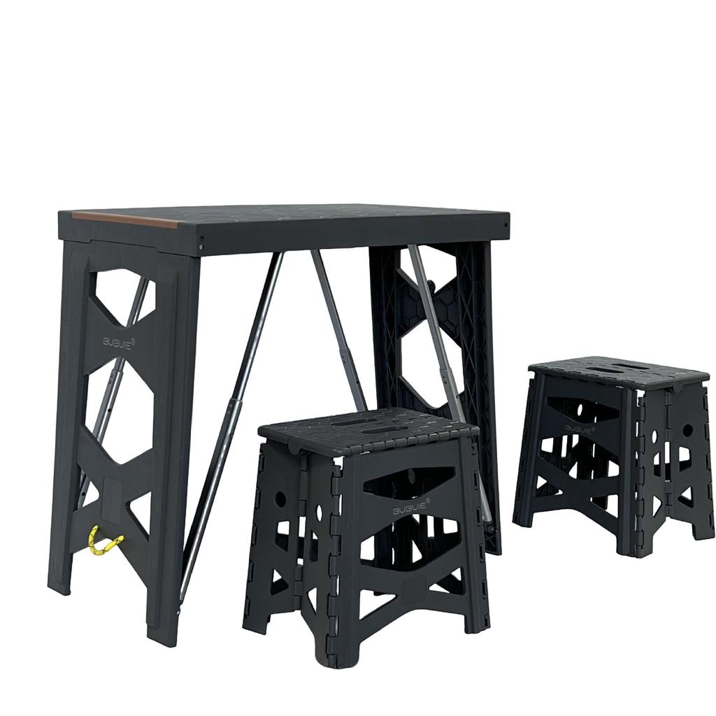 Compact Folding Study & Office Table - Rectangular, Portable Desk for Students and Dorms