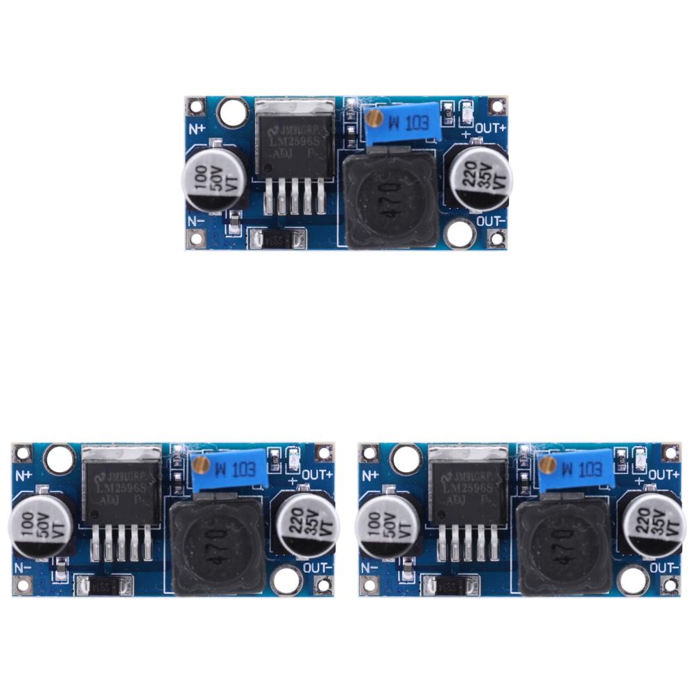 10-1PC LM2596S Step-down Power Converter Module DC-DC Converter Step Down Module Power Supply 3.2V-46V to 1.25V-35V