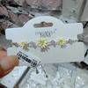 Jing Mu Li Gold-Plated Daisy Bracelet - Japanese & Korean Style Sunflower Design for Women