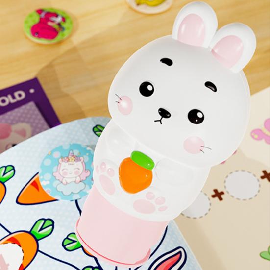 Sticker Stamper Set 100-Page Cute Pattern Stickers Arts And Crafts Fidget Toy Collectible Cartoon Character