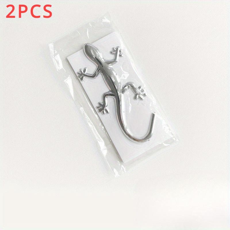 Scratch Resistant Car Sticker 3D Geometric Lizard Car Decal Waterproof Sunproof Removable No Residue for Car Door Auto Body Decoration