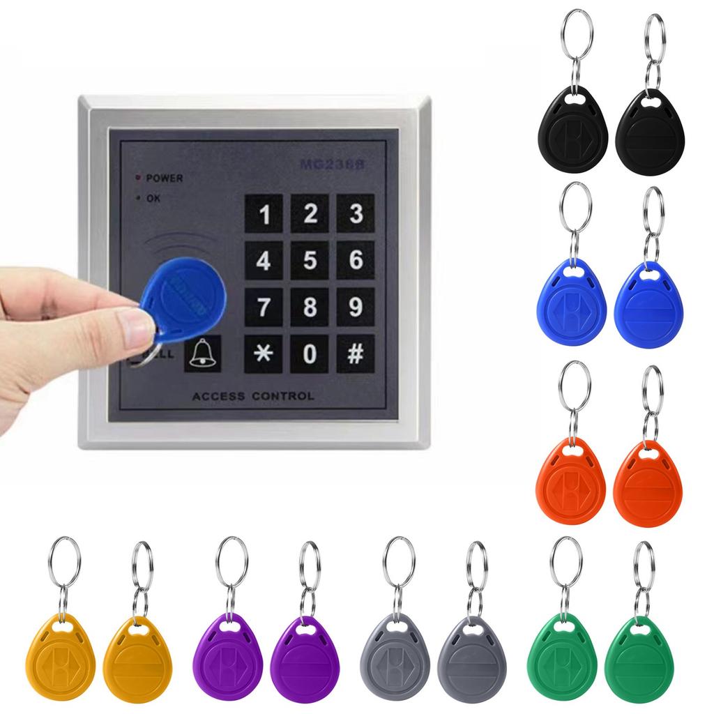 5200 Duplicable Keychain Access Card Blank Writable ID125Khz5577 Compatible ID Copy Card