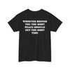 Peace Life Slogan Text Back Print Tshirt Unisex Soft Cotton Loose Motivational Minimalist Casual Daily Streetwear Tee