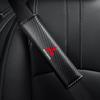 2Pcs For Ralliart Lancer Outlander Pajero L200 ASX Carbon Fiber Protection Cover Auto Shoulder Cover Car Accessories