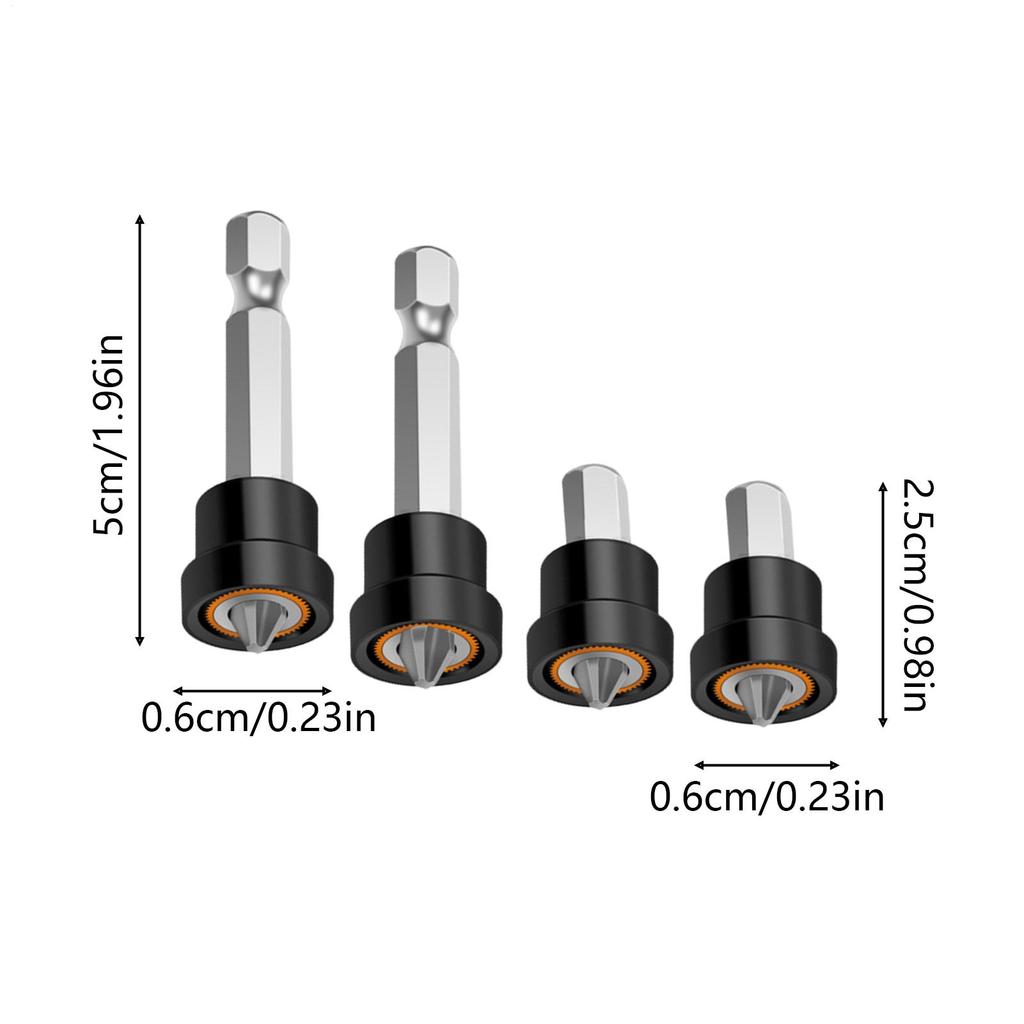 Screwdriver Bit Sets Anti-Slip Magnetic Electric Repair Wrench Screwdriver Bit For Repair Power Metal Electrician Computer Home