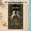 Unicorn Theme Soft Beach Towel Personalized Custom Name Text Towel Portable for Beach Pool Travel