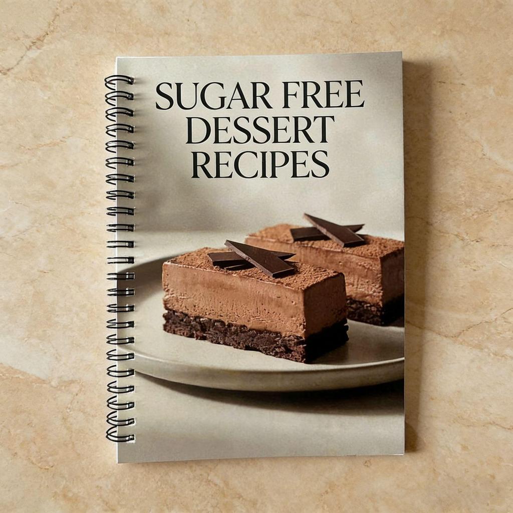 Cross-Border Sugar-Free Dessert Recipe & Weight Loss Journal