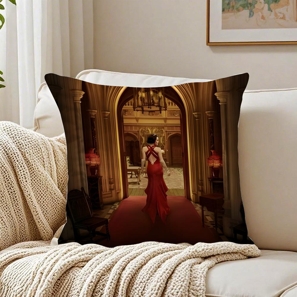 DDownton Abbey Cushion Cover Pillowcase Antidustmite Living Room Sofa Decor Cushion Room