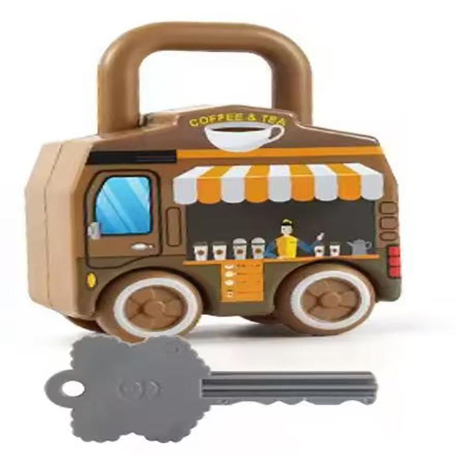 1Pcs- High-Quality Learning High-Quality Lock High-Quality With High-Quality Key High-Quality Car High-Quality Games High-Quality Montessori