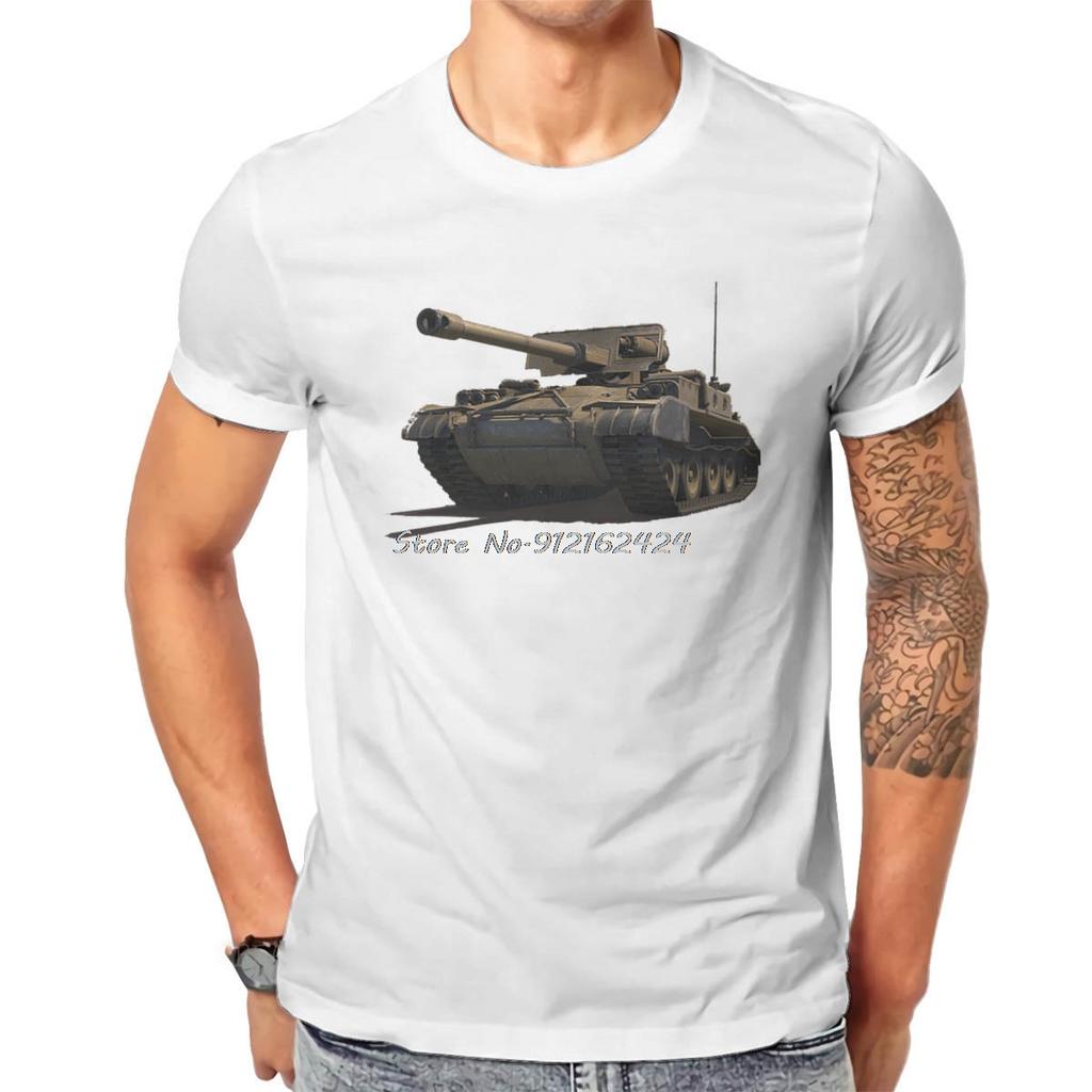 World Of Tanks Classic Game Armored Tank M56 Scorpion Tshirt High Quality Graphic Men Vintage G