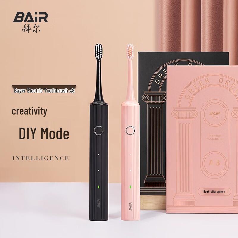 

Byer A8 Smart Rechargeable Sonic Electric Toothbrush