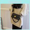 French Chic Women's Fashion Bag 2023 New Autumn Winter Vintage Casual Small Square Bag High-end Feel Crossbody Bag