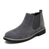 Bottes Chelsea en Cuir Tendance pour Homme Jeune: Baskets Montantes Respirantes en Daim pour un Usage Décontracté et Formel