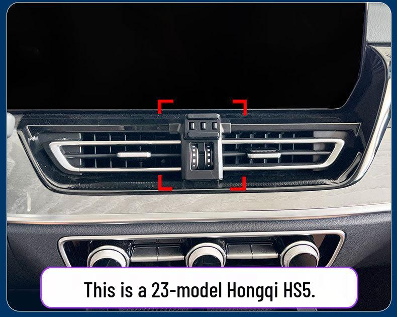 Snap-On Phone/Navigation Holder for 2019-2023 Hongqi HS5 Models
