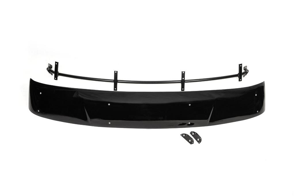 Visor On the Windshield On the Frame V2 (black Gloss, 5mm) for Volkswagen Crafter 2006-2016