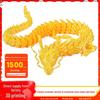 3D Printed Chinese Dragon Egg Ornament Toy Figurine Gift Craft