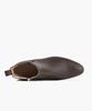 Firenze Atelier Banding Zipper Mix Chelsea Boots 3337 [Brown Fg]