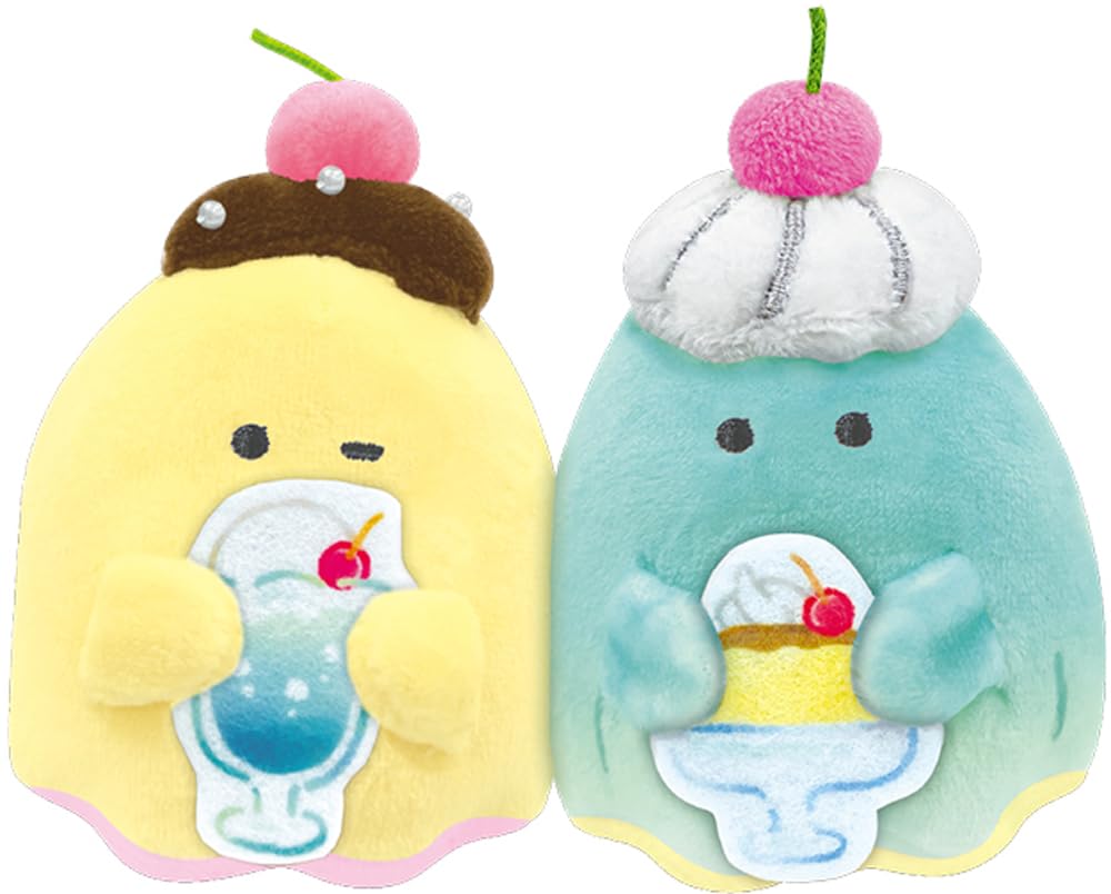 Set of 2 Matching Nico Nui Crux Keychains with Magnetic Prine To Zeline Plush Cheeks. Toys, 118501.