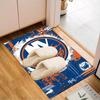 Ny Islanders Pride Floor Mat for Living Room, Game Rooms, Office, Bedroom, Office Floor Mat Playful Design, Christmas fan gifts