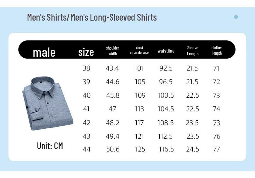 Romon Men's Pure Cotton Double-Sided Brushed Long-Sleeve Shirt