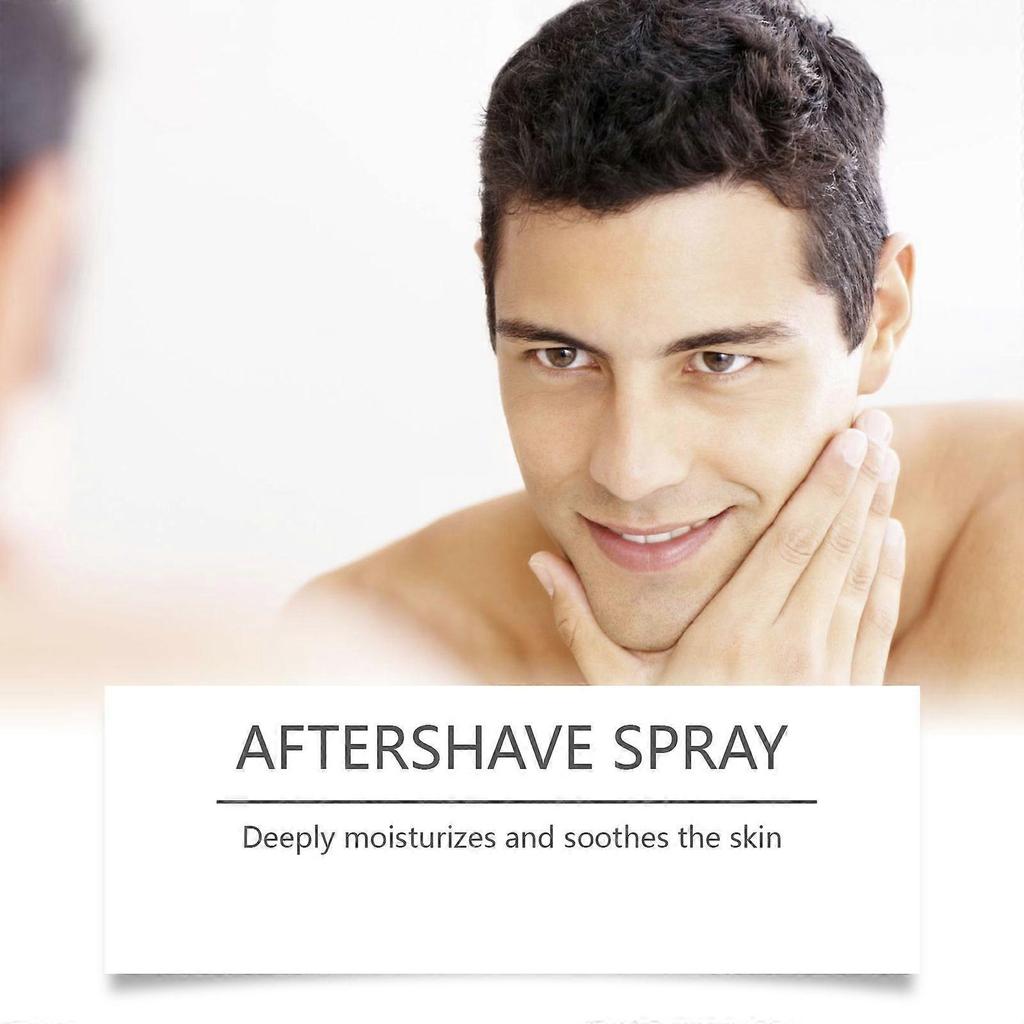 Aftershave Spray for Men's Facial Hair, Gentle Cleansing, Nourishing, Moisturizing and Refreshing Essence Spray