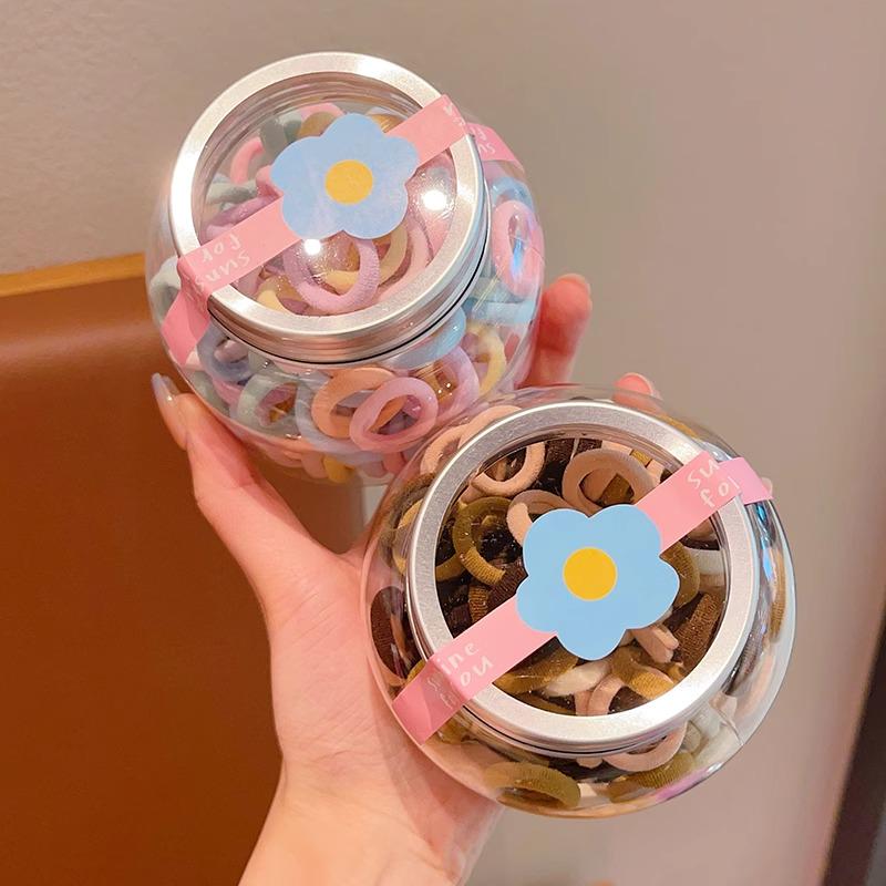 Fashionable Hair Ties for Girls - Small Size Rubber Bands and Hair Accessories