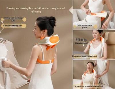 HEZHENG HZ-S5 Neck and Shoulder Kneading Massager CN Plug (adapter Included)