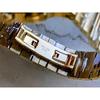 Used VERSACE GRECA LOGO CHRONO Watch VEZ900421 Men's Gold Versace Chronograph Watch