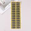Weight Stack Labels 4.5Kg To 150Kg Black Background White Number Weight Stickers For Fitness Equipment Gym Strength Training