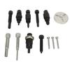 13PCS Kupplungsnabenabzieher Kohlenstoffstahl Effizient Tragbar Klimakompressor Kupplung Service-Kit für