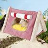 Guinea Pig Bed Activity Space for Small Animals Hideout House Mice Ferrets