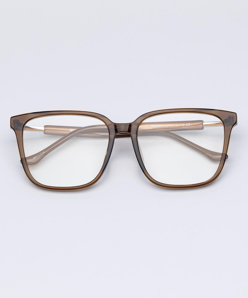 Likkeullou Rc Rowena Blue Light Glasses Brown