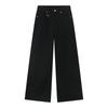 Vintage Wide Leg Jeans Loose Fit Straight Denim Pants Teens