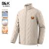Baleno Men's S&K Series Winter Stand-Collar Padded Jacket