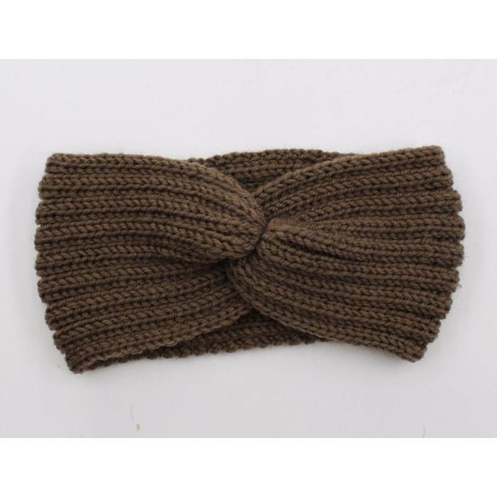 Winter Ear Warmer Headband Women Fashion Elastic Wool Knitted Headband Head Wrap Hairband Girls Elegant Hair Band Accessories