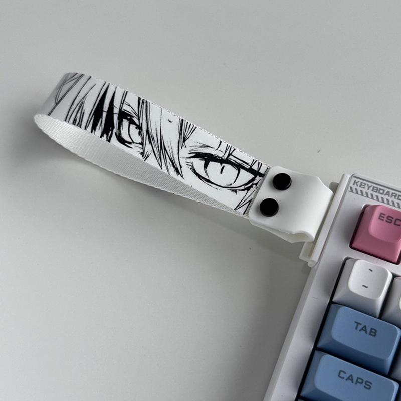 

Лента для клавиатуры Механическая клавиатура Ремешок Универсальный Персонализированный Аниме Лента для клавиатуры Декор Аксессуары