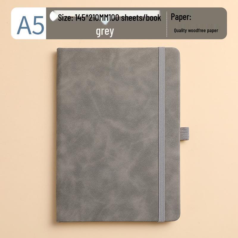A5 Elastic Band Notebook - Customizable Macaron Color Journal with Logo Printing
