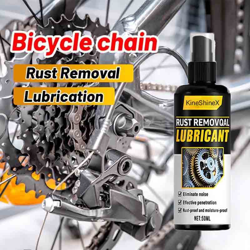 Bike Chain Lubricant Oil & Cleaner Set, Anti-Rust Maintenance Spray for Mountain Bicycle, Road Cycling Chain Cleaning Kit