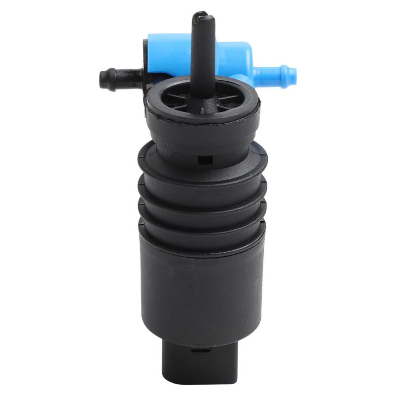 Black Windscreen Washer Pump Vehicle Windscreen Washer Replacement Vehicle Washer Pump Robust Material Construction
