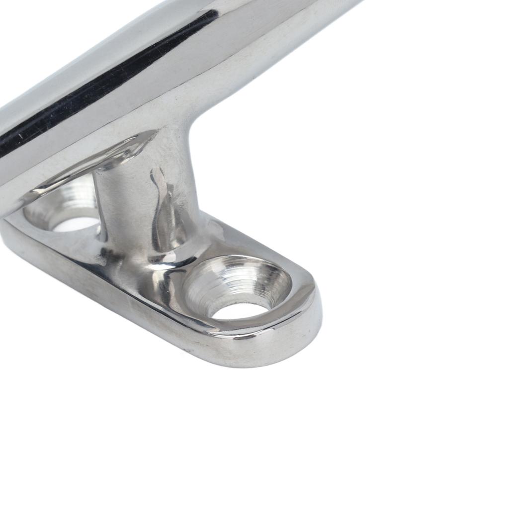 Open Base Cleat Stainless Steel 316 Polished Marine Boat Opened Bases for Waterwheels Yacht