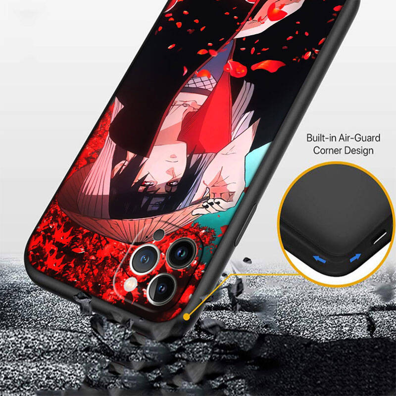 MH103 Naruto Uchiha Itachi Handyhülle für iPhone 7 8 11 12 13 14 15 16 17 16E XS Pro Max XR X SE Air