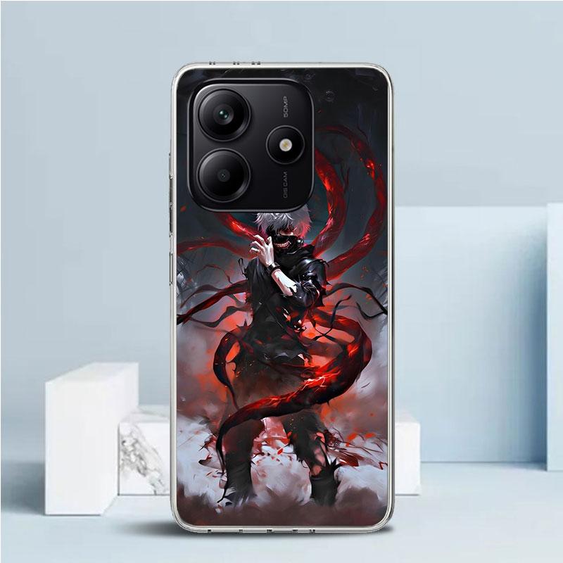 G-Ghoul Tokyo Kaneki Ken Handyhülle Für Xiaomi Redmi Note 15 14 14S 13 12S 12 Pro Plus 11S 11 11T 11E 10S 10 + Weiche TPU Rückseite