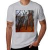 Forest in the Fall T-Shirt Short sleeve tee Blouse korean fashion clothes