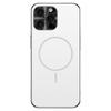 For iPhone 15 Pro Case Compatible with MagSafe Acrylic+TPU Airbag Protection Phone Cover