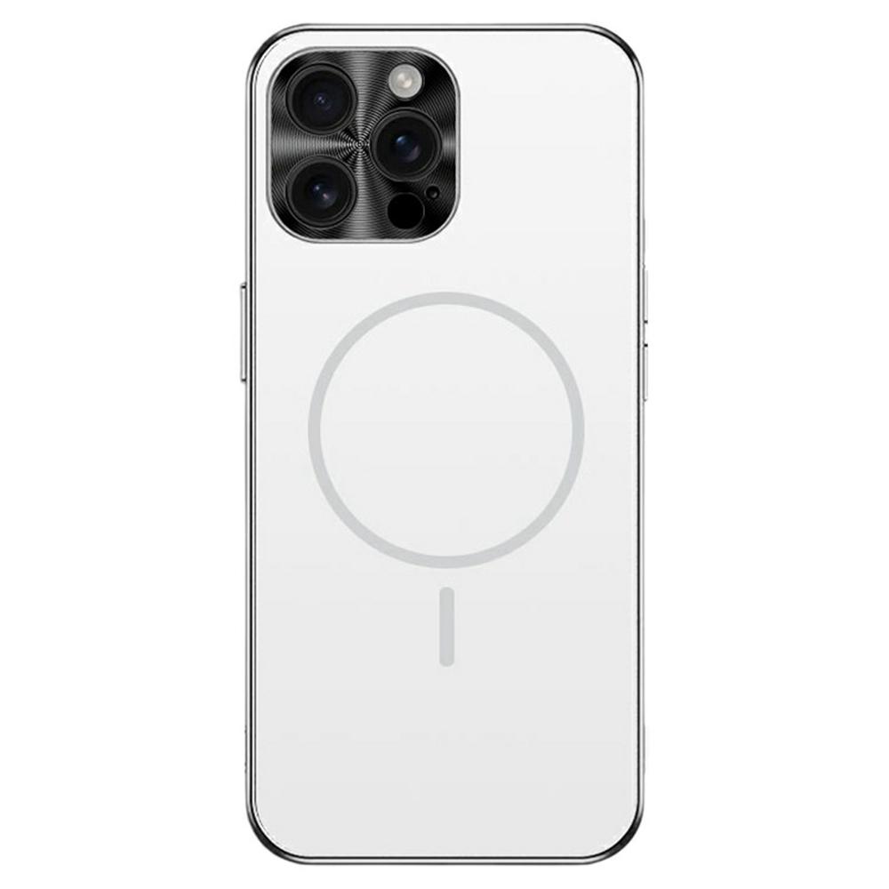 For iPhone 15 Pro Case Compatible with MagSafe Acrylic+TPU Airbag Protection Phone Cover