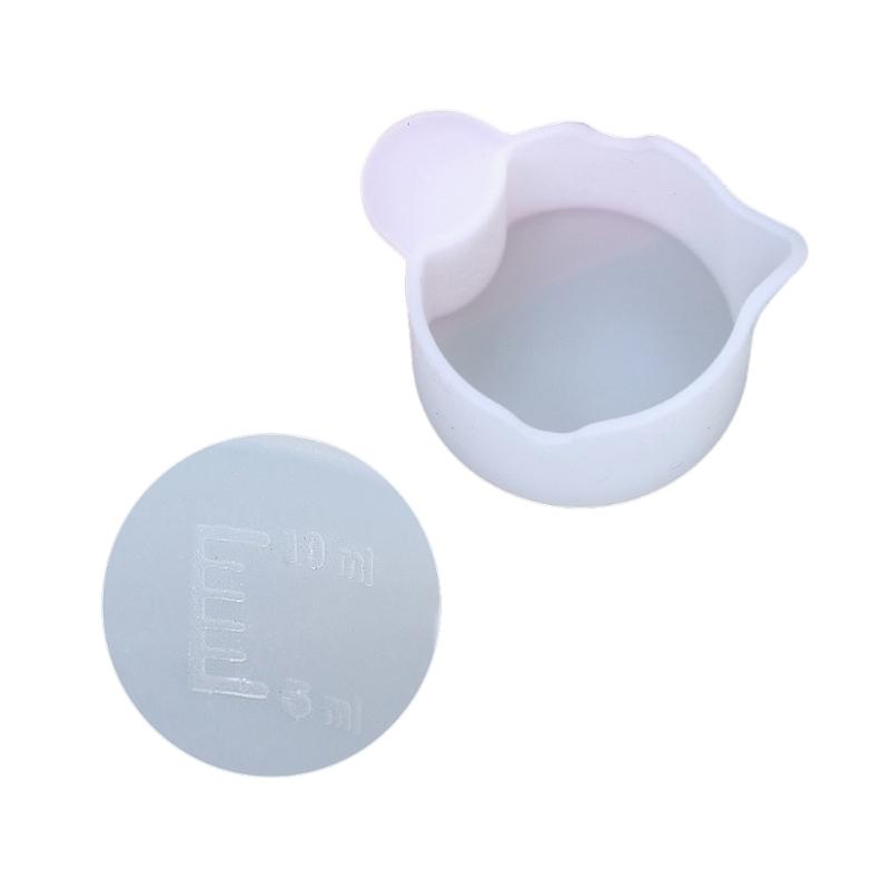 Non-Stick Mini Card Slot Clear Glue Mixing Cup Silicone Stirrer Stick Mixing Resin Epoxy Liquid Paint Stir Stick Rod