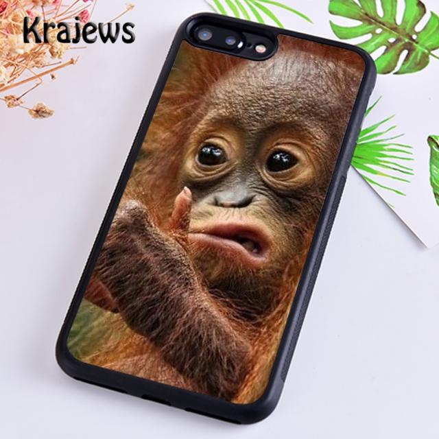 CUTE ORANGUTAN monkey BABY 1 Phone Case Cover For iPhone 17 Air 16 15 14 plus 12 13 pro max coque Shell Fundas