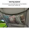  Car Ceiling Storage Bag Double Layer     Net Sundries   Interior Roof Mesh   35.4x25.6in with   Car Truck SUV 