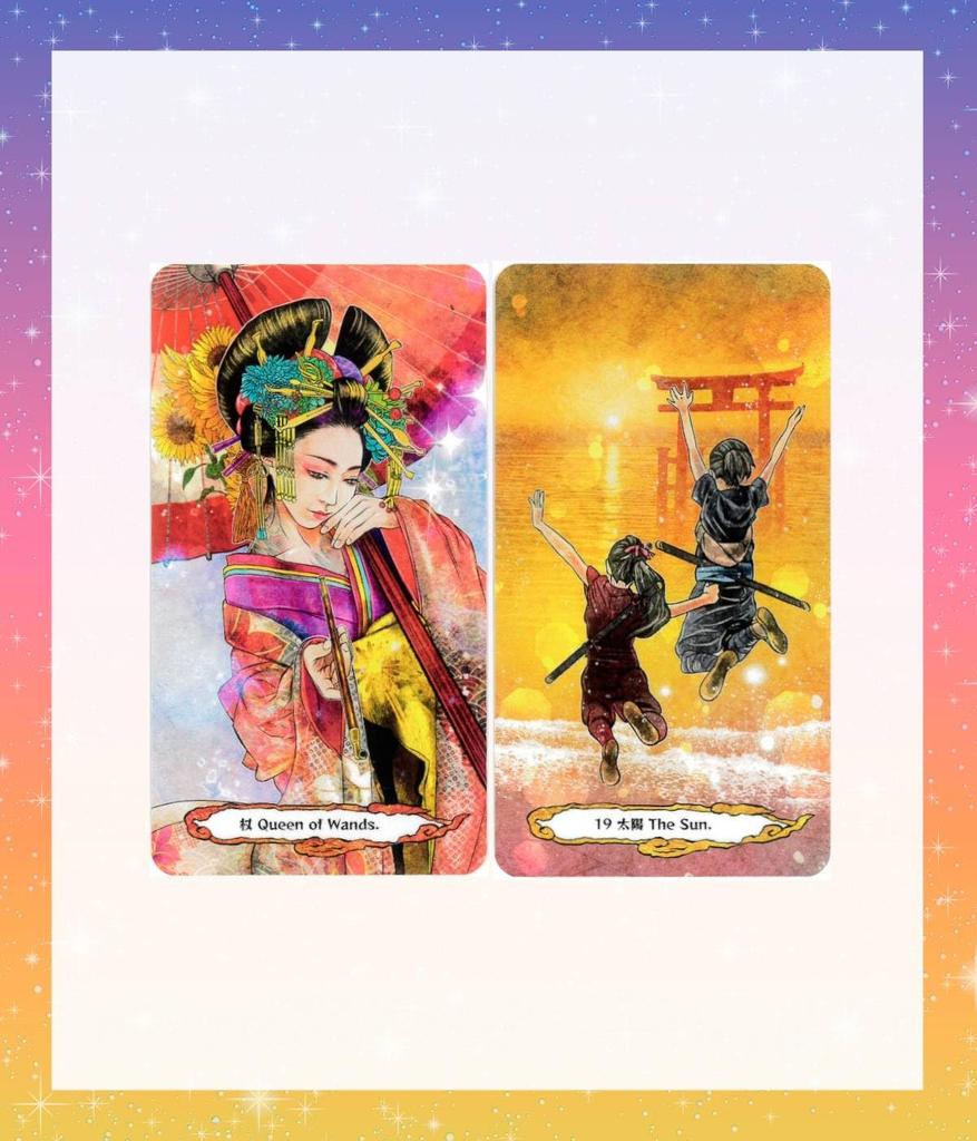 Ninja Tarot Cards (Japanese) Oracle Tarot Cards with Card Meanings (Japanese) [Authentic]